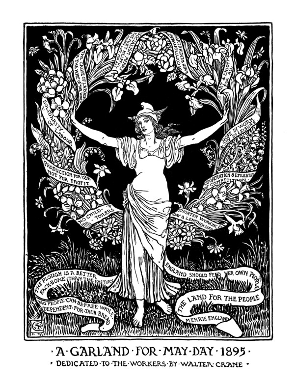 By Walter Crane - https://web.archive.org/web/20080214215554/https://www.wcml.org.uk/people/wcrane/garland.htm, Public Domain, https://commons.wikimedia.org/w/index.php?curid=3549505